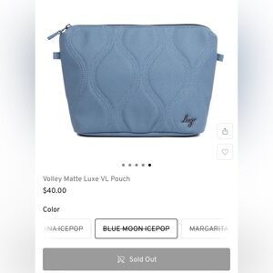 Lug Volley Matte Luxe VL Pouch Blue Moon Ice Pop